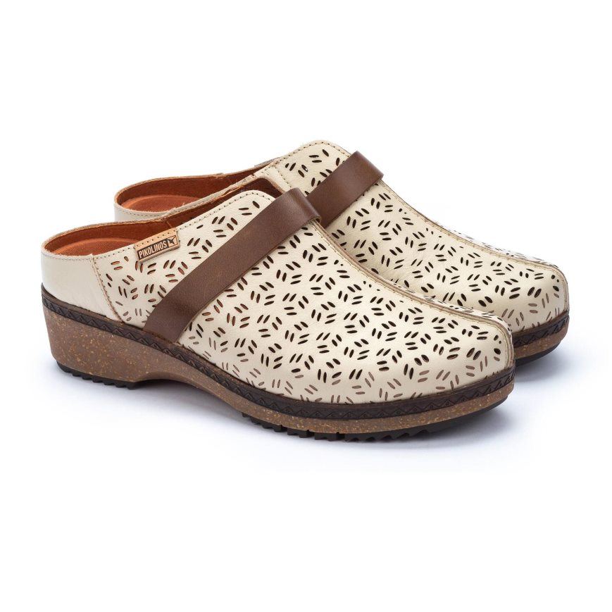 Women's Pikolinos GRANADA Clogs White | NZ E529071